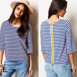 Anthropologie Postmark Genoa Striped Top